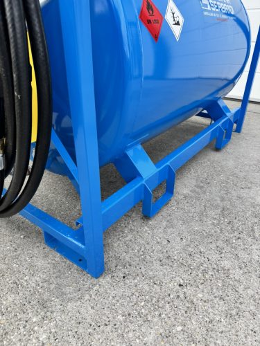 TRASPO 910 gázolajtartály 12V 85l/perc szivattyú, mechanikus mérőóra, 30 mikronos nagy kapacitású  szűrőkészlet , 8 m tömlő 25 mm átmérő, automata pisztoly, A80