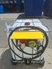 1000 literes IBC tartály fém csap, MECLUBE 12V 45 l/p GÁZOLAJ kimérő szett, mechanikus mérőóra, 6 m nyomótömlő, automata pisztoly, ADR tanúsítvány