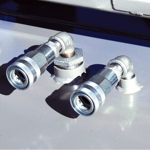 EMILCUBE 3000 lit.acél go tartály ADR minősítéssel,12V-24V, 35-70 l/p.szivattyú, 8m tömlő, K24, aut.pisztoly,10 µ szűrő