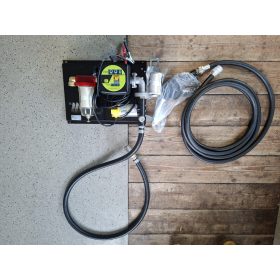   WALLMEC MECLUBE gázolaj kimérő szett 12 V 85 l/perc mechanikus óra + 8 m tömlő + automata pisztoly+ szűrőkészlet