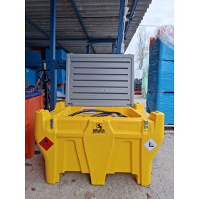   CARRYTANK 330 literes PICKUP GÁZOLAJ tartály,12V 15 l/perc merülőszivattyú, szintjelző, 4 m tömlő, aut.pisztoly, fedél