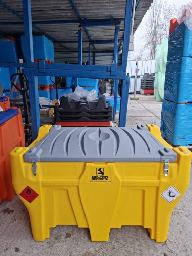 CARRYTANK 330 literes PICKUP GÁZOLAJ tartály,12V 15 l/perc merülőszivattyú, szintjelző, 4 m tömlő, aut.pisztoly, fedél