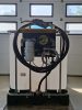 1000 literes IBC tartály, WALLMEC 12V 85 l/p kimérő szett, mechanikus mérőóra, szűrő, 6 m nyomótömlő, automata pisztoly, ADR tanúsítvány
