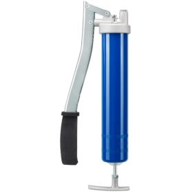   PRELIxx PRO kézi karos zsírzóprés,1 M 10 x 1-kék szín- töltőcsonk- és légtelenítő szeleppel,  de zsírtömlő és 4 pofás zsírzófej