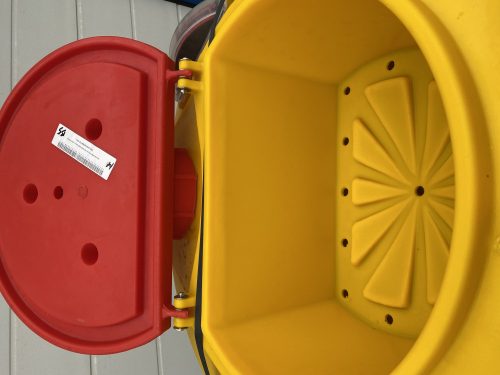 Használt ásványiolaj-tároló tartály, 500 liter QOIL500