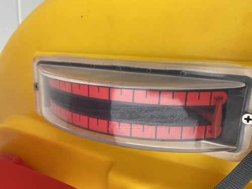 Használt ásványiolaj-tároló tartály, 500 liter QOIL500