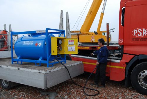 TRASPO 620 gázolajtartály 12V 40l/perc szivattyú, digitális K24 mérőóra, 10 mikronos szűrőkészlet, 8 m tömlő, automata