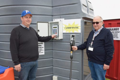 Dupla-falu-7500-literes-muanyag-gazolajkut