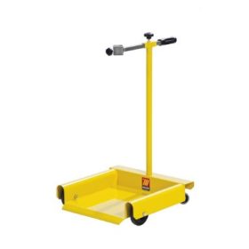   4 kerekes szállítókocsi 50-60 kg-os hordóhoz. Kerékátmérő: 125 mm.