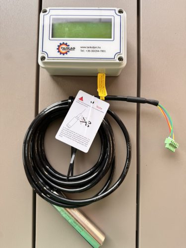 FTS szintjelző, digitális kijelzővel