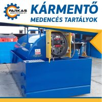 Kármentő medencés tartályok